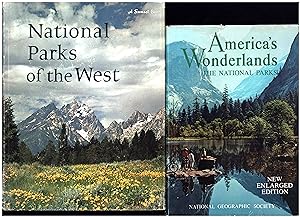 National Parks of the West / A Sunset Book, AND A SECOND LARGE JACKETED QUARTO, America's Wonderl...