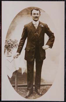 Uncle Jack Portarit Canada Photo Postcard