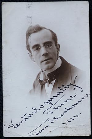 Tom Sherbourne Ventrilouist 1916 Postcard