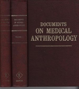 Documents on Medical Anthropology: Untrodden Fields of Anthropology Observations on the Esoteric ...