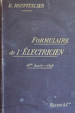 FORMULAIRE DE L'ELECTRICIEN
