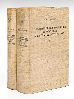 Le Commerce des Fourrures en Occident à la fin du Moyen-Age (vers 1300 - vers 1450) (2 Tomes - Co...
