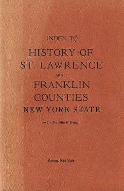 Index of Place Names and Personal References in History of St. Lawrence & Franklin Counties by Dr...