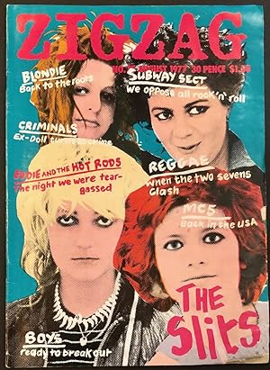 Zigzag #75 August 1977 Slits on the Cover
