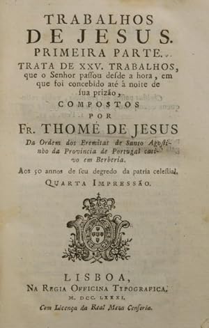 TRABALHOS DE JESUS. [1781]