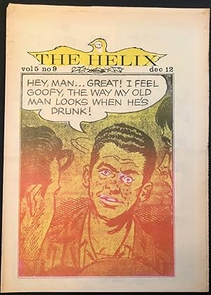 Helix Vol. V No. 9 December 12, 1968: I Feel Goofy Cover a la Lichtenstein; Comic Issue