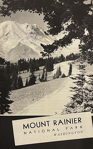 Mid Century Guides of Mount Rainier National Park, Washington and Yosemite National Park, California