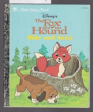 Disney's The Fox and the Hound Hide and Seek - A Little Golden Book No.104-46
