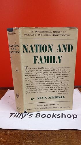 Nation And Family: The Swedish Experiment In Democratic Family And Population Policy