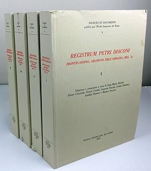 Registrum Petri Diaconi. (Montecassino, Archivio Dell'abbazia, Reg. 3) Volume I, II, III & IV