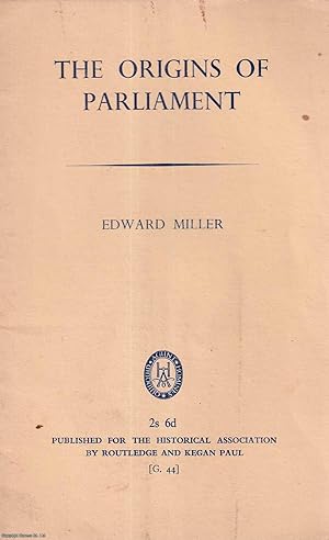 The Origins of Parliament. Published by Historical Association 1960.