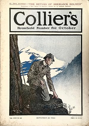 Collier's . for October; September 26 1903; The Return of Sherlock Holmes.