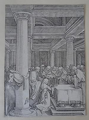 The presentation in the Temple (Die Darstellung im Tempel, from The Life of the Virgin