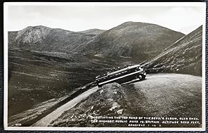 Devil's Elbow Glen Shee Scotland Postcard