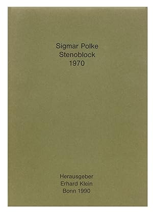 Sigmar Polke: Stenoblock 1970