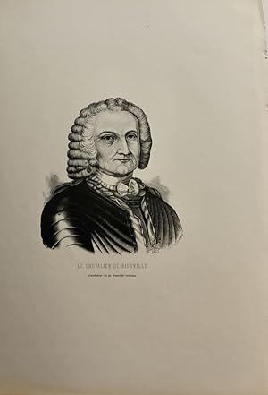 (Gravure) Le Chevalier de Bienville, fondateur de la Nouvelle-Orleans