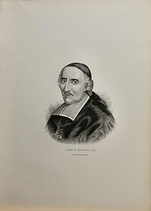 (Gravure) François de Montmorency-Laval, 1er évêque de Québec