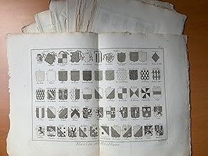Blason ou Art Héraldique - 22 Planches - Encyclopédique méthodique