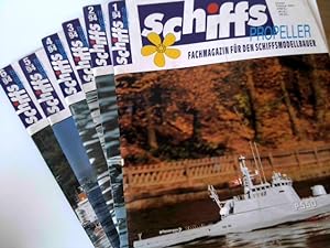 Konvolut: 6 Zeitschriften (von12) Schiffs Propeller Fachmagazin für Schiffsmodellbauer 1994.