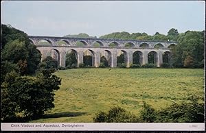 Chirk Viaduct Denbighshire Wales Postcard