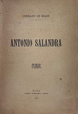 ANTONIO SALANDRA