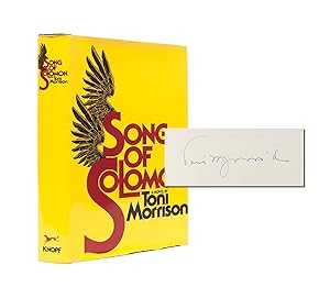Song of Solomon (Signed First Edition)