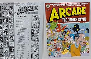 Arcade: the comics revue #5, Spring 1976: signed by Griffith, Spiegelman & Spain