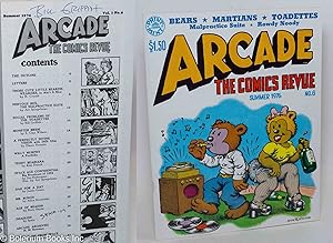 Arcade: the comics revue #6, Summer 1976: signed by Griffith & Spain