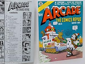 Arcade: the comics revue #4, Winter 1975: Here's One for Baby Jeeziz! signed by Bill Griffith and...