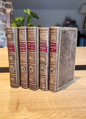 Oeuvres (5 volumes) Le vieux cévenol ou anecdotes de la vie d'Ambroise Borély - Précis de l'histo...