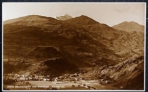 Beddgelert Snowdon Wales Vintage Postcard