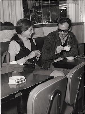 Original photograph of Jean-Luc Godard and Anne Wiazemsky, 1967
