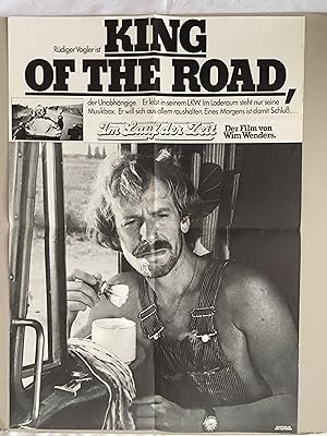Poster King of the Road (Im Lauf der Zeit) - Wim Wenders (director)