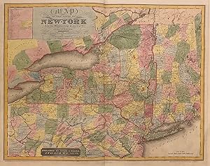 Map of the State of New-York And the Surrounding Country