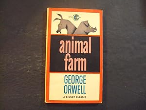 Animal Farm pb George Orwell 22nd Signet Print No Copyright Date New American Library