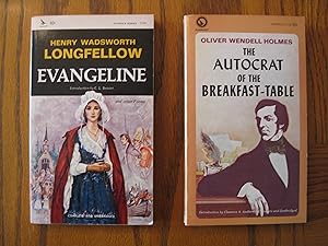 Classics of the Americas Two (2) Airmont Paperback Classics, including: Evangeline (CL 94), and; ...