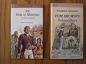 England Classics Two (2) Airmont Paperback Classics, including: The Vicar of Wakefield (CL 52), a...