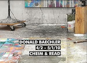 Donald Baechler 4/2 - 5/1/10 - Cheim & Read (poster)