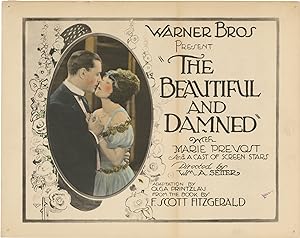 The Beautiful and Damned (Set of six original lobby cards for the 1922 film)