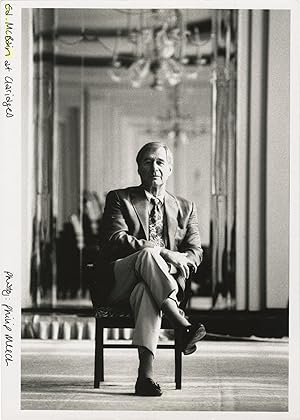 Original photograph of Ed McBain, 1993