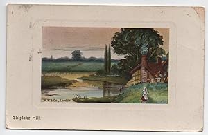 Shiplake Hill Oxford 1908 Postcard