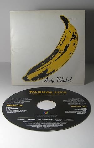Carton d'invitation. Warhol Live. Musée des beaux-arts de Montréal, 27 septembre 2008