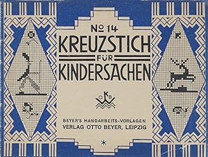 Kreuzstich für Kindersachen.