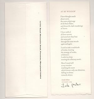 At My Window (Signed)