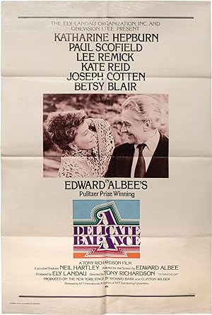 A Delicate Balance (Original poster for the 1973 film)