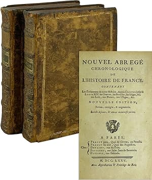Nouvel Abrege Chronologique de l'Histoire de France [Vols. I and III only]