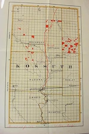 [ Untitled Plat Map Of Kossuth County, Iowa ]