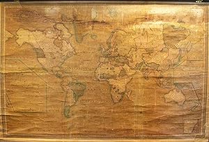 Map of the World on Mercator's Projection