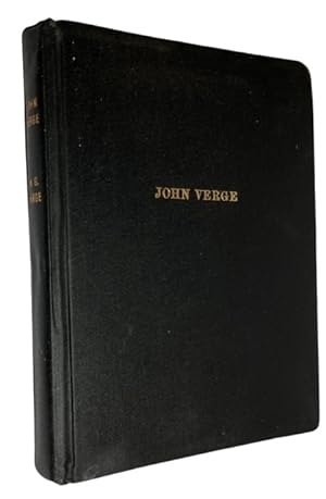John Verge, Early Australian Architect: His Ledger & His Clients