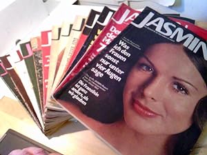 Konvolut: 13 Zeitschriften Jasmin. Die Zeitschrift für das Leben zu zweit.